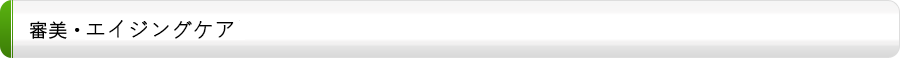 審美・アンチエイジング
